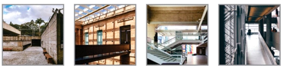 Figura 11: Fotos dos edifícios analisados, fonte: Autoras, 2018 e 2019.
