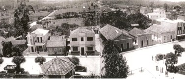 Figura 1-Praça Nereu Ramos (década 1930), Fonte: Arquivo histórico municipal.