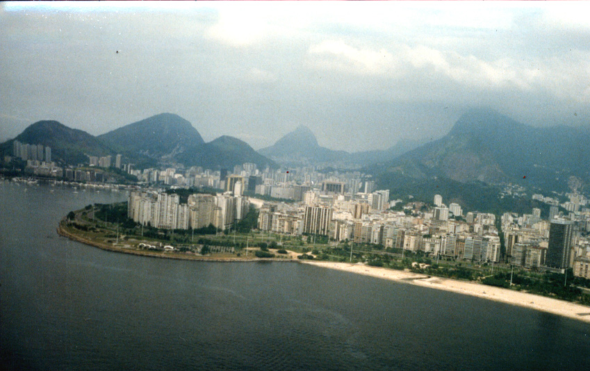 Vista aérea-Rio de Janeiro. Foto: Edite Galote Carranza