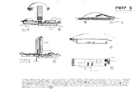Croquis Oscar Niemeyer