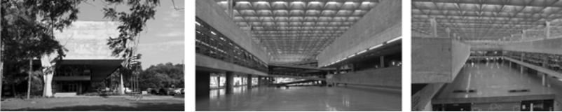 Figure 3: Photos of FAUUSP building, São Paulo, architects Vilanova Artigas and Carlos Cascaldi, 1962. Source: author, 2017