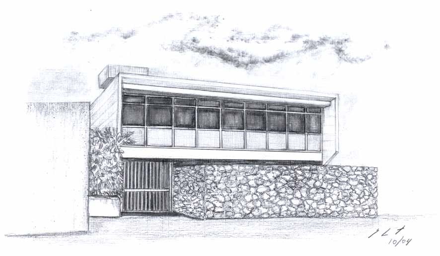 73- Desenho - Casa - Mário Taques Bitencourt