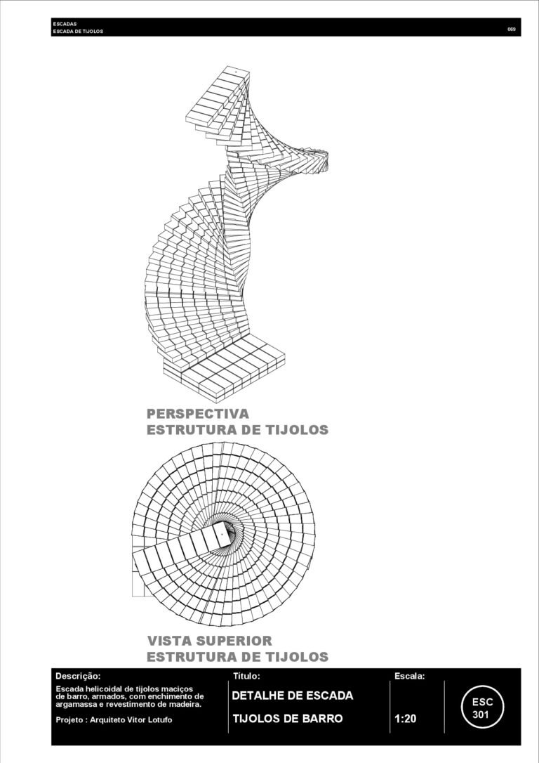 069 ESC 301 escada de tijolos R7