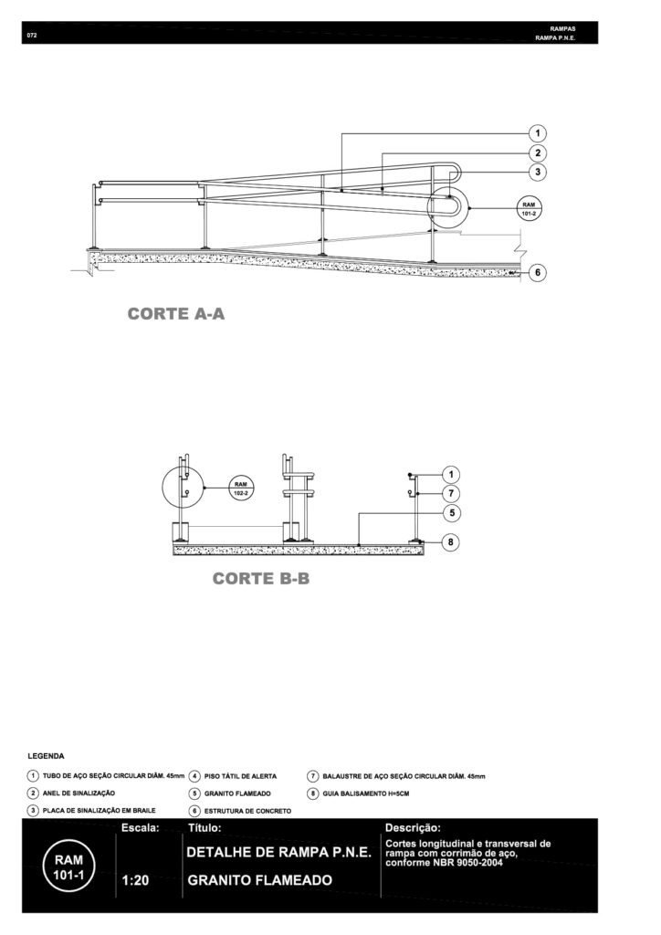072 RAM 101 RAM 101-1 Rampa Pne R6