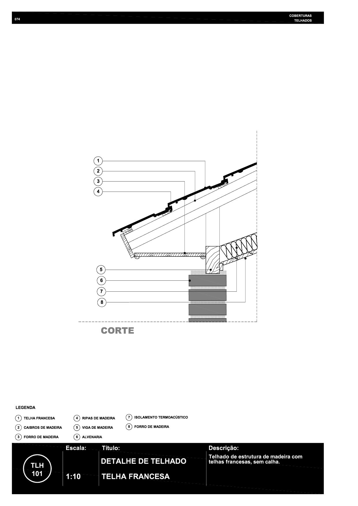074 TLH 101 Telhado e forro R6