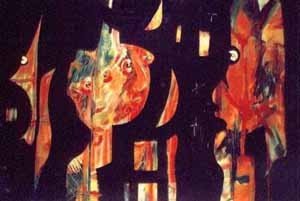 Título Urbe 4 Técnica Têmpera s/tela Dimensões 2006